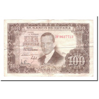 Billet, Espagne, 100 Pesetas, 1953, 1953-04-07, KM:145a, TTB - Other & Unclassified