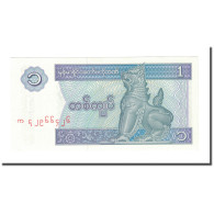 Billet, Myanmar, 1 Kyat, Undated (1996), KM:69, SUP - Myanmar