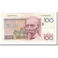 Billet, Belgique, 100 Francs, Undated (1982-94), KM:142a, TB+ - Sonstige & Ohne Zuordnung