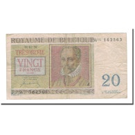 Billet, Belgique, 20 Francs, 1950, 1950-07-01, KM:132a, TB - Altri & Non Classificati