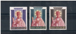 VATICANO 1954 SANTIFICAZIONE PIO X ** MNH INTEGRI LUSSO - Nuovi