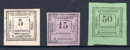 GUADELOUPE-PORTOMARKEN, Michel No.: P6, 8 MINT - Timbres-taxe