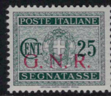 Italy - 1944 R.S.I. - Tax N.50 (Verona) - Cat. 125 Euro - Gomma Integra - MNH** - Strafport