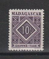 MADAGASCAR TAXE YT 31 Neuf ** - Timbres-taxe