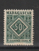 MADAGASCAR TAXE YT 33 Neuf ** - Strafport