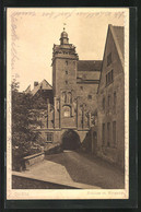 AK Colditz, Schloss Mit Eingang - Colditz