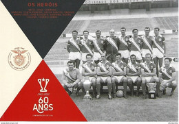 PORTUGAL - 15 Auto-adhesive My Stamp (meuselo), N20g - BENFICA 60 Years - Official Celebration - European Champions Cup - Sammlungen