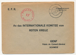 KRIEGSGEFANGENENPOST - Enveloppe Pour CICR Depuis Le Stalag VIIA - Censeur 17 - 1941 - WW II