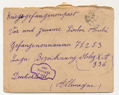 KRIEGSGEFANGENENPOST - Enveloppe Depuis Le Stalag XA - Censeur 37 - 1940 - 2. Weltkrieg 1939-1945