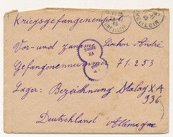 KRIEGSGEFANGENENPOST - Enveloppe Depuis Le Stalag XA - Censeur 41 - 1940 - 2. Weltkrieg 1939-1945
