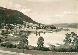 CPSM L'abbaye Et Le Lac De Youx-RARE    L704 - L'Abbaye