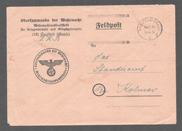 1944 DE "OBERKOMMANDO DER WEHRMACHT / Wehrmachtsauskunftstelle Für Kriegerverluste Und Kriegsgefangene  A KOLMAR C2790 - Cartas