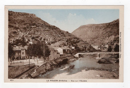 07 ARDECHE - LE POUZIN Vue Sur L'Ouvèze - Le Pouzin