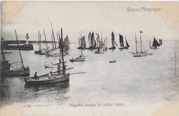 SAINT-NAZAIRE - REGATES LOCALES  -CARTE PRECURSEUR AVEC SUPERBE ANIMATION - 1903 - Saint Nazaire