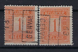 PELLENS Cijfer Nr. 108 Voorafgestempeld Nr. 2146 A  + B  GENVAL 13 , Staat Zie Scan ! - Roulettes 1910-19