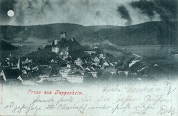 CPA   ALLEMAGNE---GRUSS AUS PAPPENHEIM---1898 - Pappenheim