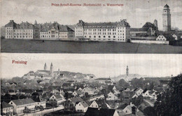 CPA   ALLEMAGNE---FREISING---PRINZ-ARNULF-KASERNE ( NORDANSICT U WASSERTURM )---1915 - Freising