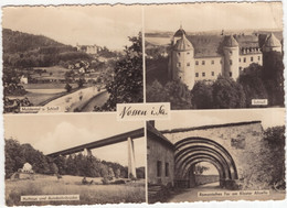 Nossen I. Sa. - Muldental U. Schloß, Huthaus Und Autobahnbrücke, Tor Am Kloster Altzella - (DDR) - 1966 - Nossen