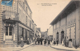 89-VILLEUVE-SUR-YONNE- RUE DES PAVILONS - Villeneuve-sur-Yonne