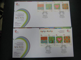 China Hong Kong 2019 博愛醫院百周年 Centenary Of Pok Oi Hospital Stamps & M/S FDC - FDC