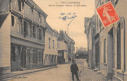 CPA 27 IVRY LA BATAILLE RUE DE GARENNE - Sonstige & Ohne Zuordnung