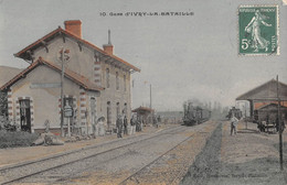 CPA 27 GARE D'IVRY LA BATAILLE - Ivry-la-Bataille