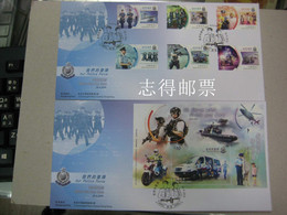 China Hong Kong 2019 我們的警隊 Our Police Force Stamp & M/S FDC - FDC