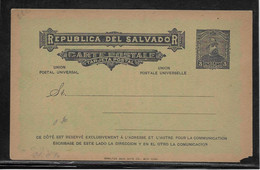 Salvador - Entiers Postaux - El Salvador
