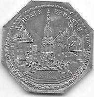 *notgeld Nurnberg 20 Pfennig ND Zn 10406.33 Schoner Brunnen - Otros & Sin Clasificación