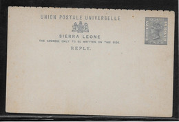 Sierra Léone - Entiers Postaux - Sierra Leona (...-1960)