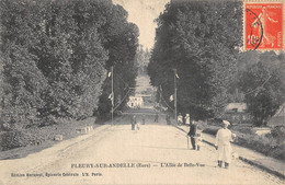 CPA 27 FLEURY SUR ANDELLE L'ALLEE DE BELLEVUE (cpa Rare - Autres & Non Classés