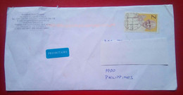 Commercial Cover From Czech Republic To Philippines ( But Opened By Customs In Australia ) - Storia Postale