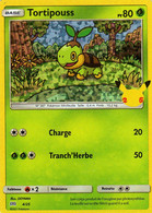 Carte Pokemon Neuve 4/25 Tortipouss 80pv 2021 Mc Donald's Hologramme - McDonald's