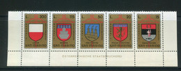 SAN MARINO 1974 BALESTRA 5 V. IN QUARTINA ** MNH - Ungebraucht