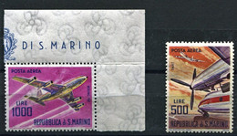 SAN MARINO 1964/65 POSTA AEREA AEREI MODERNI ** MNH - Airmail
