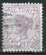 Australia 1886 Queen Victoria Two Pence Stamp Duty Revenue Fiscally Cancelled In Good Condition. - Fiscali