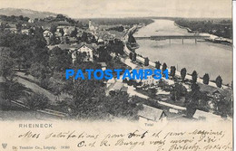 163345 SWITZERLAND RHEINECK VIEW GENERAL POSTAL POSTCARD - Rheineck