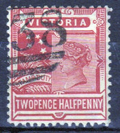 Australia 1890 Queen Victoria 2½d Stamp Duty Revenue Fiscally Cancelled In Good Condition. - Steuermarken