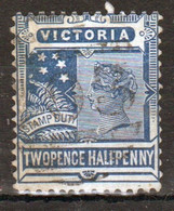 Australia 1890 Queen Victoria 2½d Stamp Duty Revenue Fiscally Cancelled In Good Condition. - Fiscale Zegels