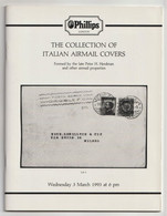 ITALY AIR MAILS, Italian Airmail Covers, Herdman Collection, 1993 Auction Catalogue - Catalogues For Auction Houses