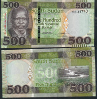 SOUTH SUDAN P16b 500 POUNDS 2020 Signature 6  #AQ    UNC. - South Sudan