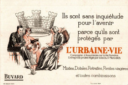 Buvard L'Urbaine-Vie - Banque & Assurance