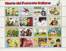 SAN MARINO 1995 STORIA DEL FUMETTO FOGLIETTO **  MNH - Blocks & Sheetlets