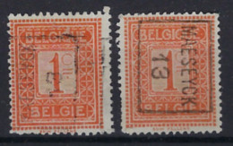 PELLENS Type Cijfer Nr. 108 Voorafgestempeld Nr. 2161 A  + B  MAESEYCK 13 In Goede Staat , Zie Ook Scan ! - Other & Unclassified