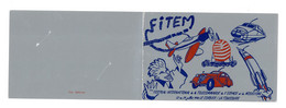 F119 - Encart FITEM 90 - Sans La Carte - CHA481 - 1990