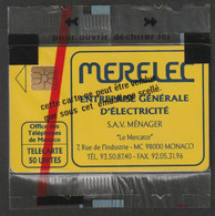 MERELEC -  50 Unités SO3 - Neuve Sous Blister - Réf, MF21- Côte 18 € - Monace