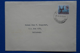 D52 RHODESIE SUD BELLE  LETTRE  1964  SALISBURY     + AFFRANCHISSEMENT INTERESSANT - Southern Rhodesia (...-1964)