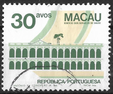 Macau Macao – 1982 Public Building And Monuments 30 Avos Used - Usados