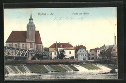 AK Rochlitz I. Sa., Partie Am Wehr - Rochlitz