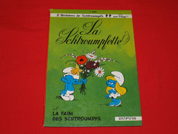 Belle EO *LA SCHTROUMPFETTE*dos Rond*1967*BE à TBE - Schtroumpfs, Les